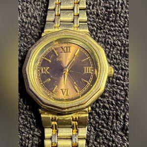 Sun flame vintage watch